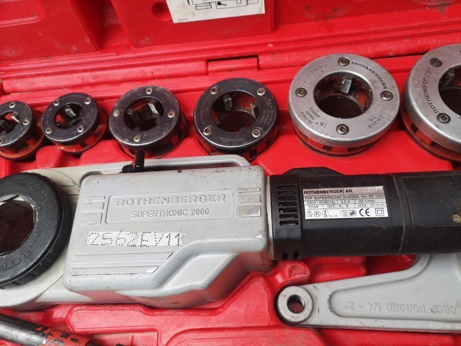 Rothenberger Super Tronic2000 Електрическа Резбонарезна машина