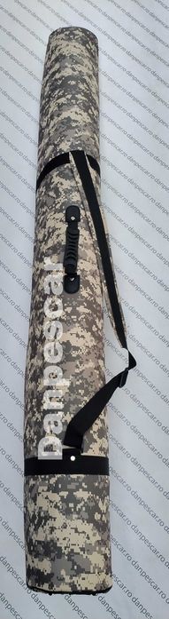 Geanta HUSA ROBINHAN rigida PT lansete cu mulinete 2 compartime 135cm