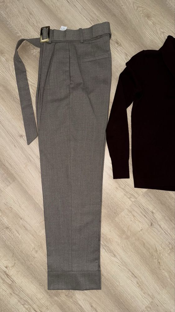 Длинные сапоги (ботфорты) от Massimo dutti