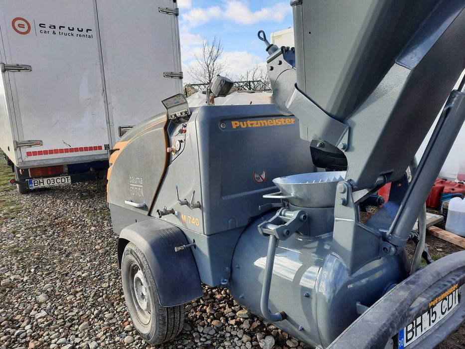 Pompa sape Putzmeister M740 DBS