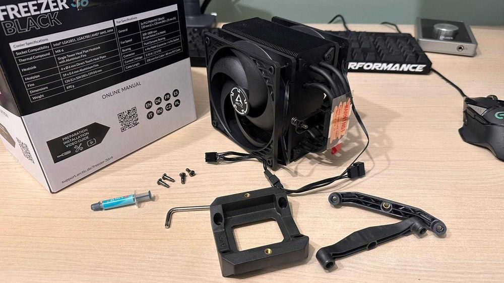 Cooler CPU ARCTIC AC Freezer 36 Black