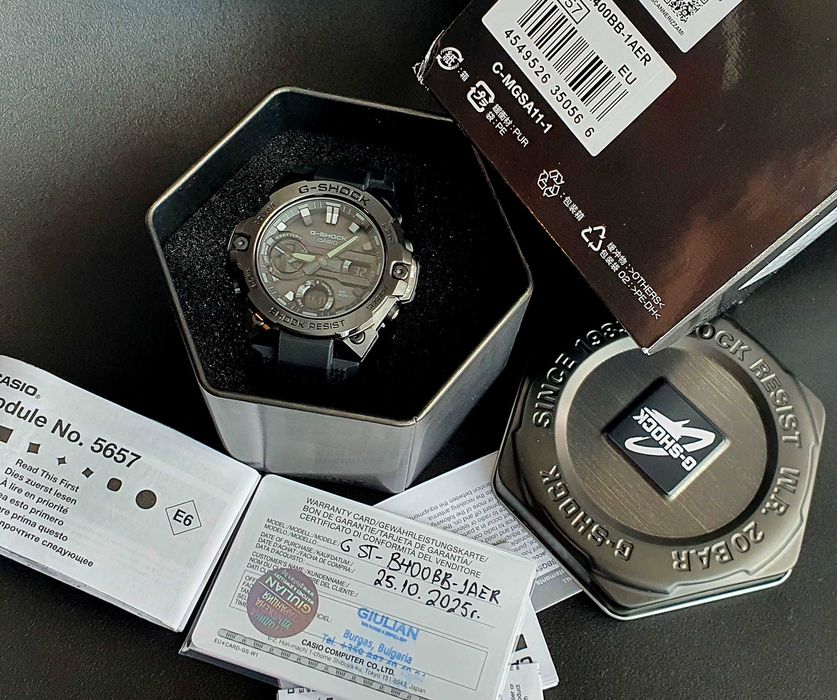 Casio G-Shock GST-B400BB-1AER