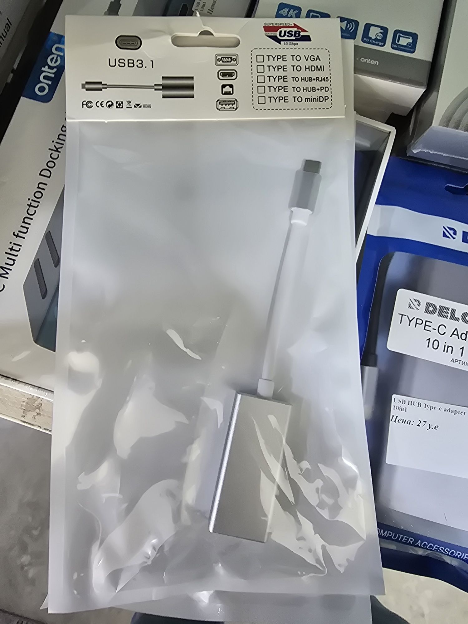 Переходник адаптер USB TYPE-C TO DP DISPLAYPORT гарантия качества!