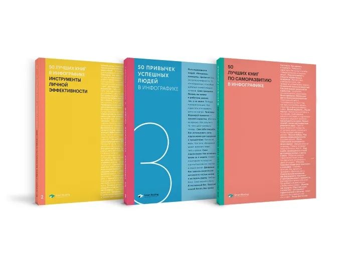 Книги инфографик от Smart Reading