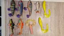Set voblere, shaduri, gruburi