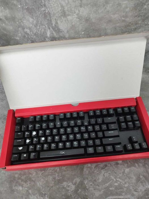Компьютерная клавиатура HyperX (678826 г. Кокшетау, ул. Абая 128, 21)