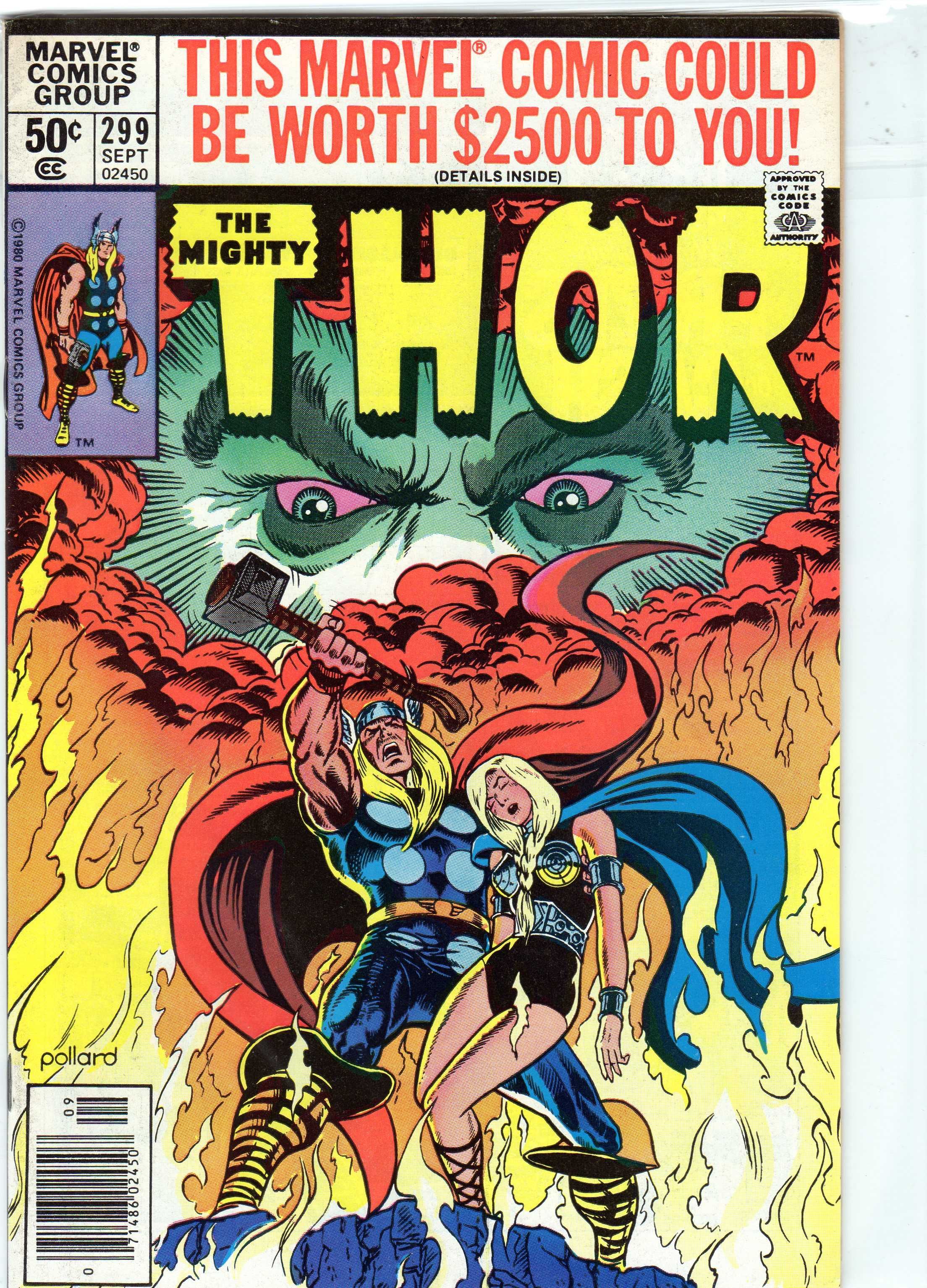 The Mighty Thor #299 Marvel benzi desenate