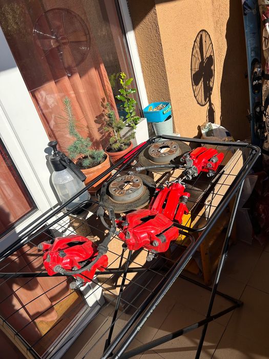 Предни и задни спирачни апарати + задни дискове за ABARTH