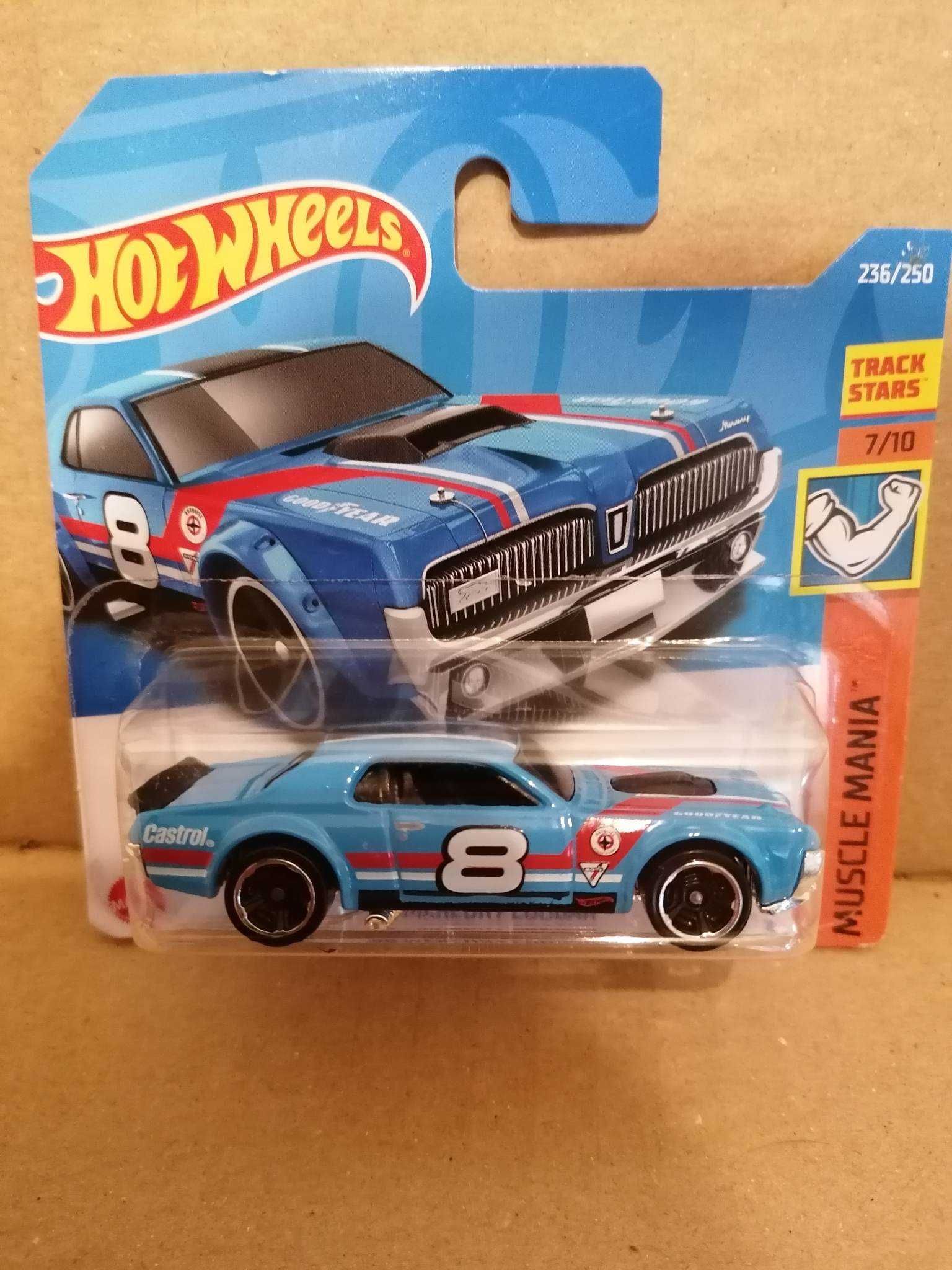 Hot Wheels 236/250 Muscle Mania 7/10 MERCURY COUGAR 1968