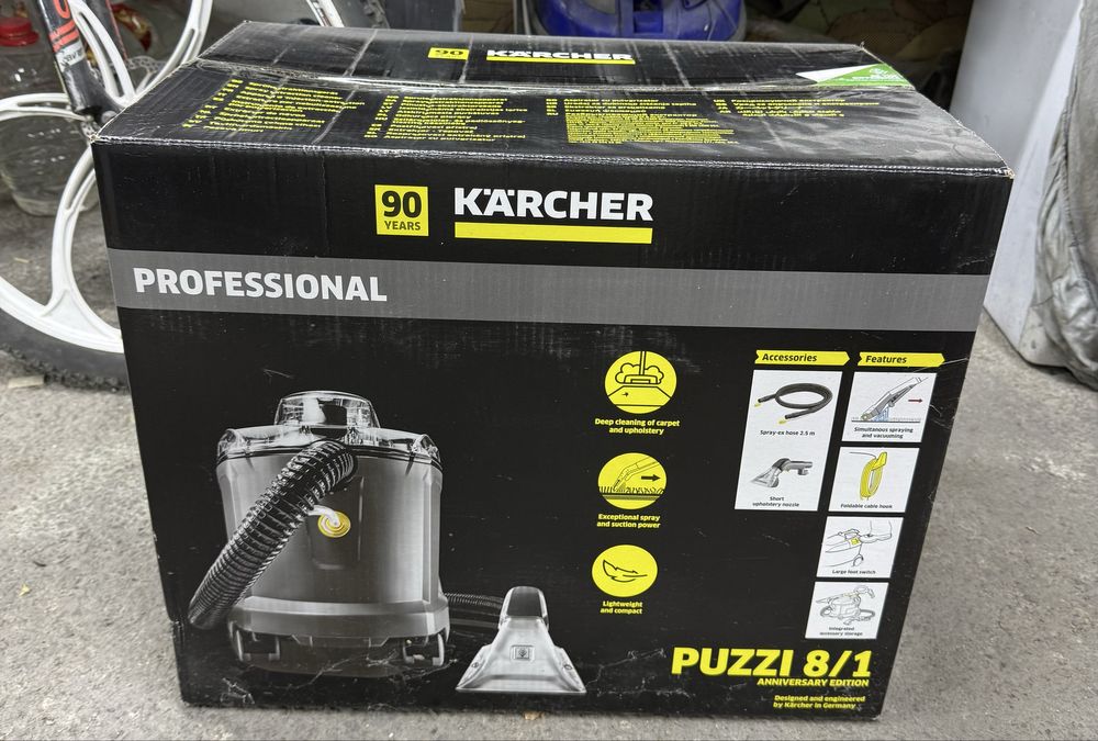 Продам Karcher Puzzi 8/1 новый кершер моющий пылесос