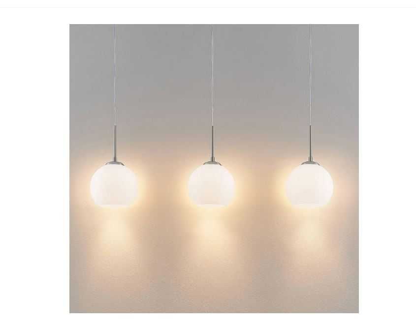 Lustra Lindby 9621790  pentru masa, din sticla si metal