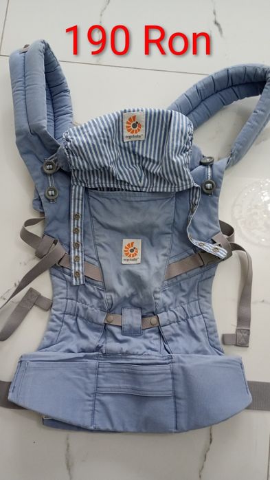 Sistem ergonomic Ergobaby adapt azure blue  3 36 luni