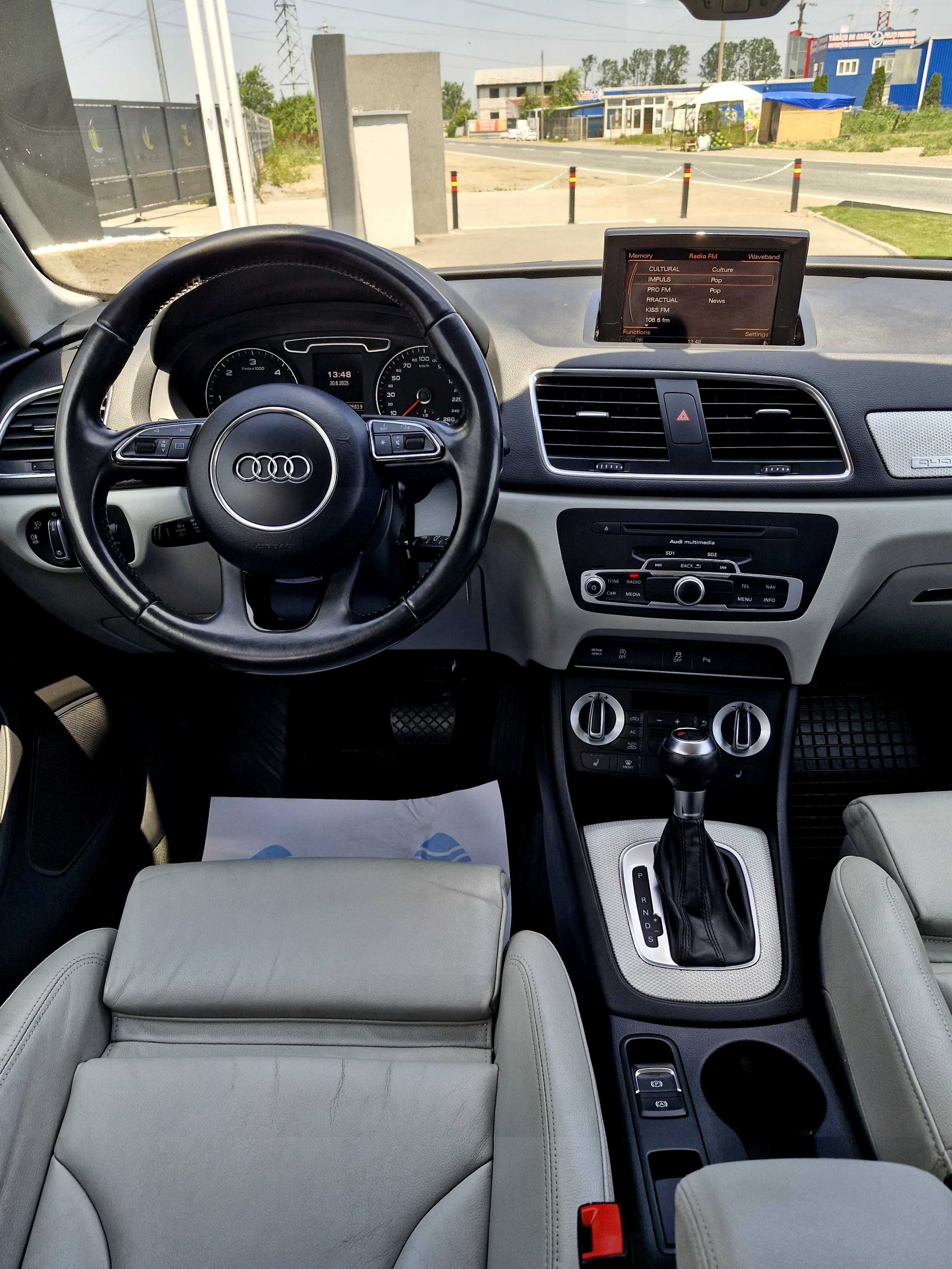 Audi Q3 S-line,Quattro,2.0,tdi 177cp,S tronic,an 2012 Euro 5