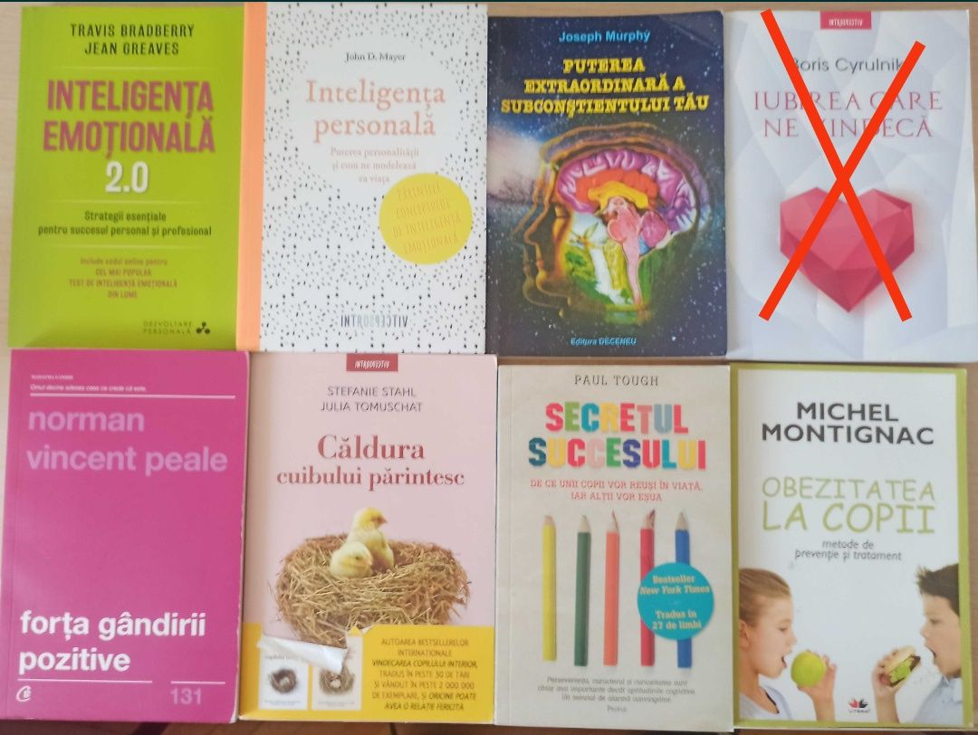 Carti de dezvoltare personala, psihologie