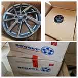 Volksvagen T4 Audi A6 17 цола Borbet