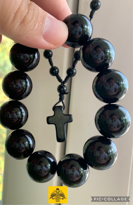 Lant Colier + Metanier Bratară / Din Munte Athos - Grecia