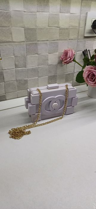 Geanta cutie - acryl - plastic dur