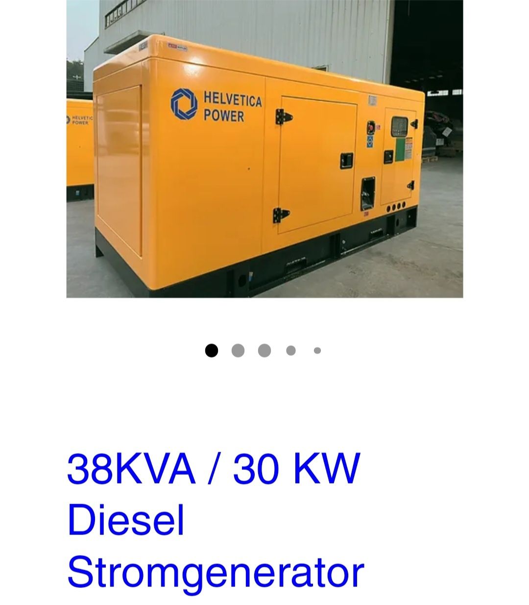 Închiriez generator curent trifazat