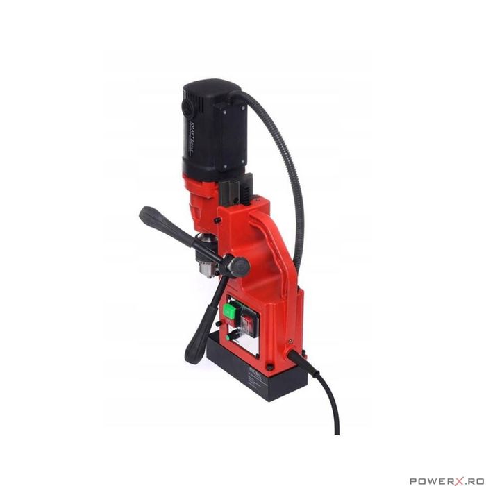 Masina de gaurit fixa, cu talpa magnetica, 13000 N, 1800 W, dimensiuni