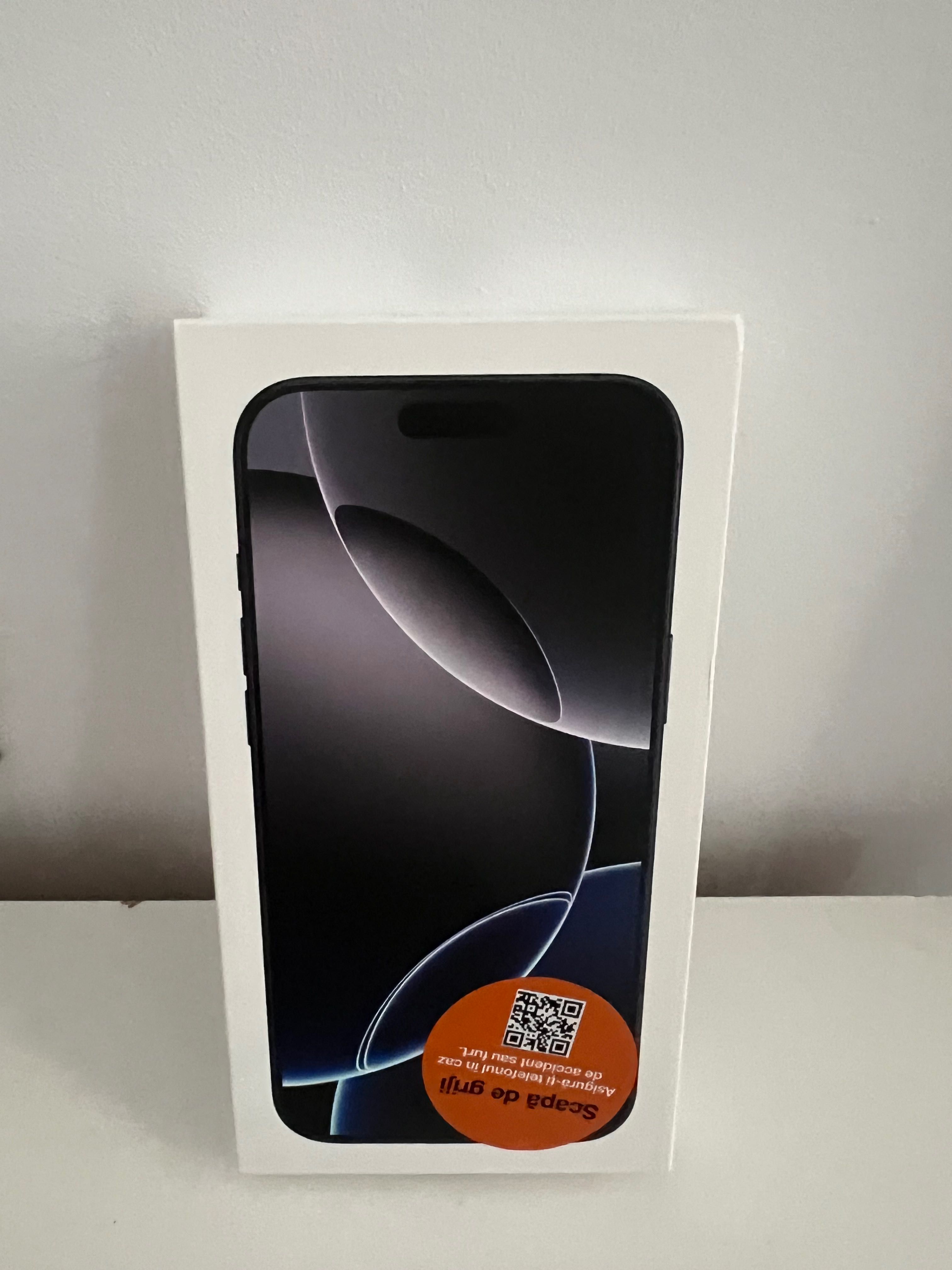 De vanzare iPhone 16 PRO Max 256 GB Black Titanium