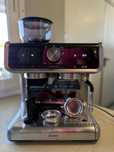 Espressor Cecotec 1589, 1550W, Inox/Negru , cu moara , 20 bar