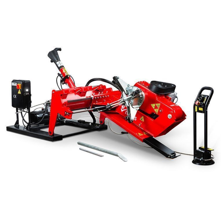 Masina dejantat roti camioane 13-26'' pentru vulcanizare mobila