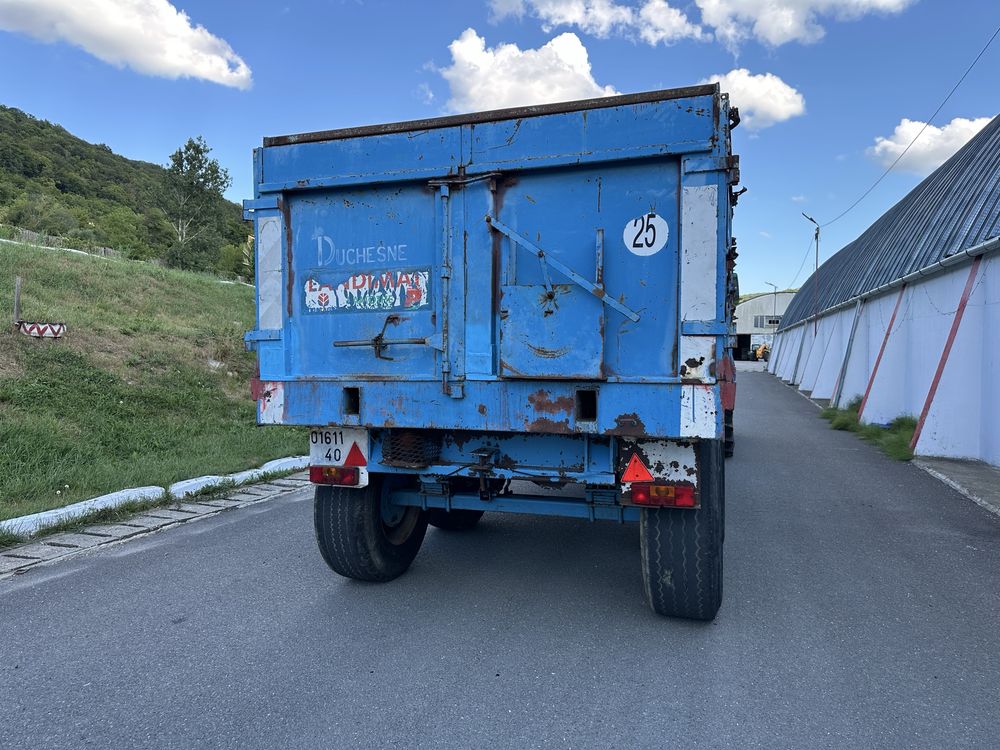 Remorca tandem, bena cereale basculabila 12T Duchesne