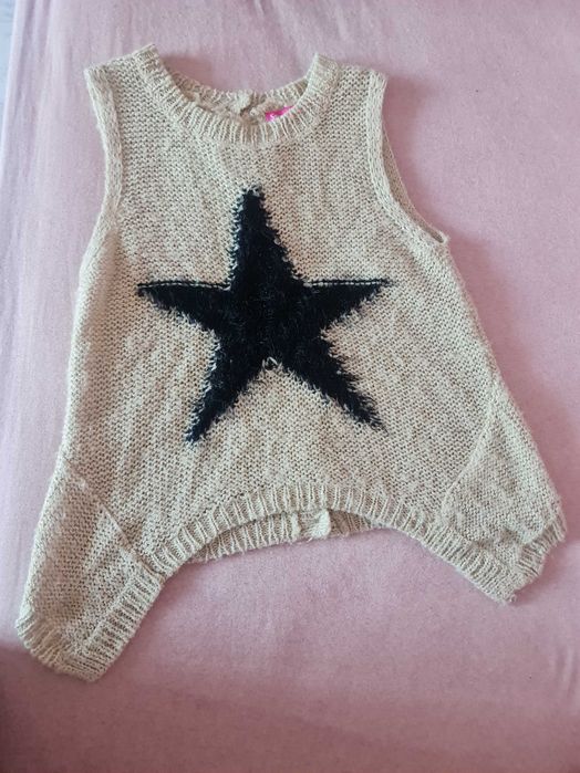 Детски плетен елек