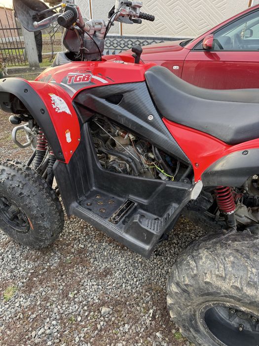 Vând atv tgb 425 foarte bun amvelope noi pe fata