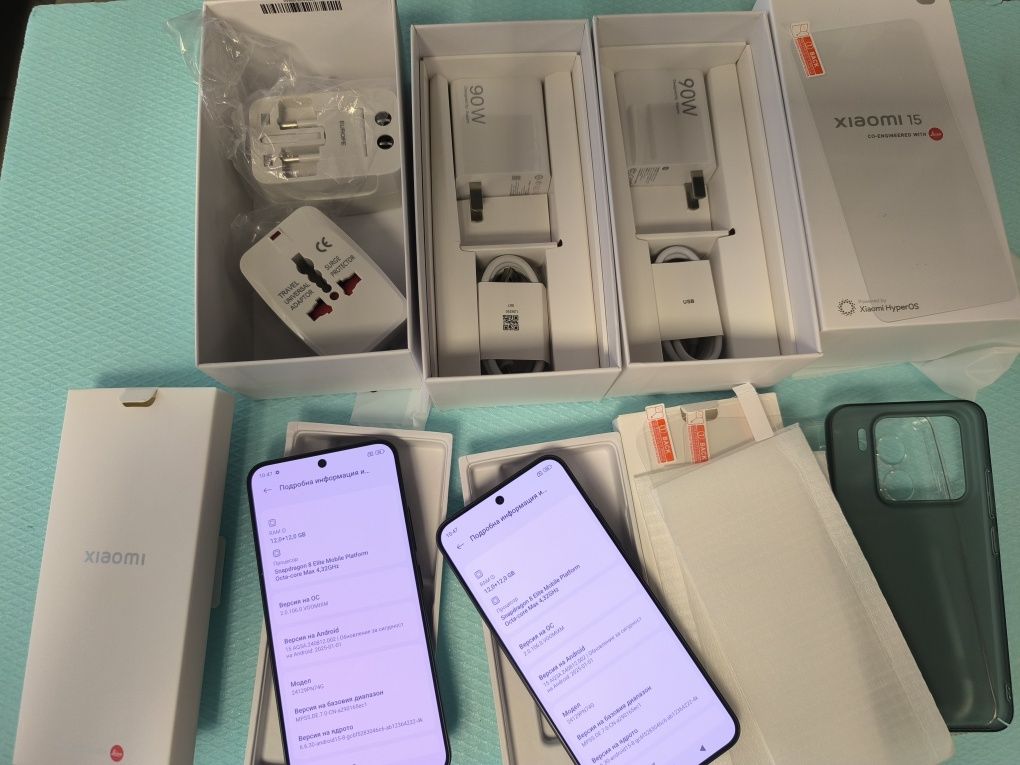 Чисто нови Xiaomi 15 Черни 256 и 512GB