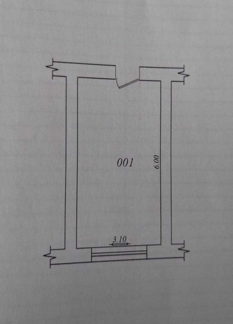 1-Комн. 2-Этаж. 19м². Кирпичный. Ттз.