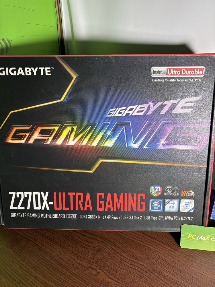 I7 7700 + Gigabyte Z270X-ULTRA GAMING