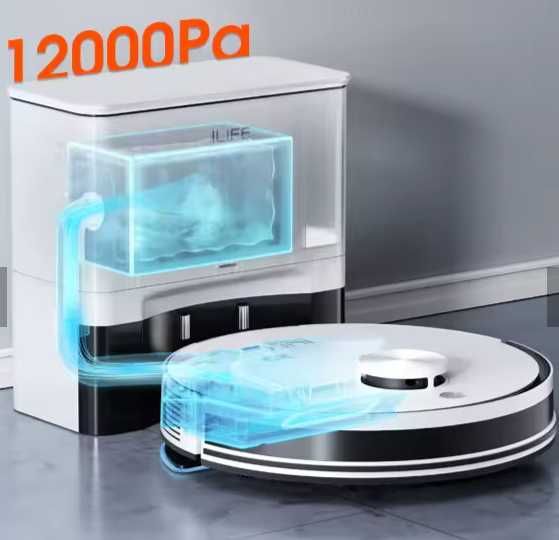 Прахосмукачка робот ILIFE A30 PRO с Mop, до 180 мин + кошче за боклук!