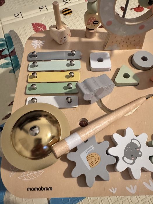 Centru de activitati lemn montessori 10 elemente