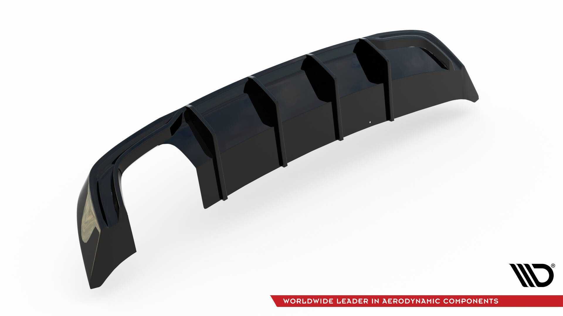 Difuzor bara spate Audi A3 Sportback 8V 2016-2020 v28 - Maxton Design