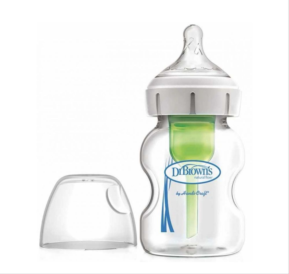 Бебешки шишета Dr. Brown’s Option+ Wide-Neck 150ml