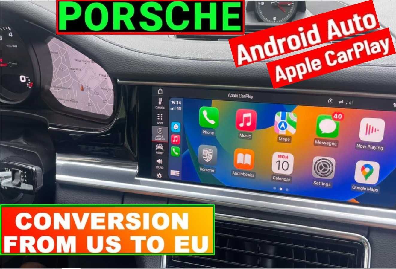 2025 SD картa за навигация Car Gps Maps Update BG актуализация Carplay