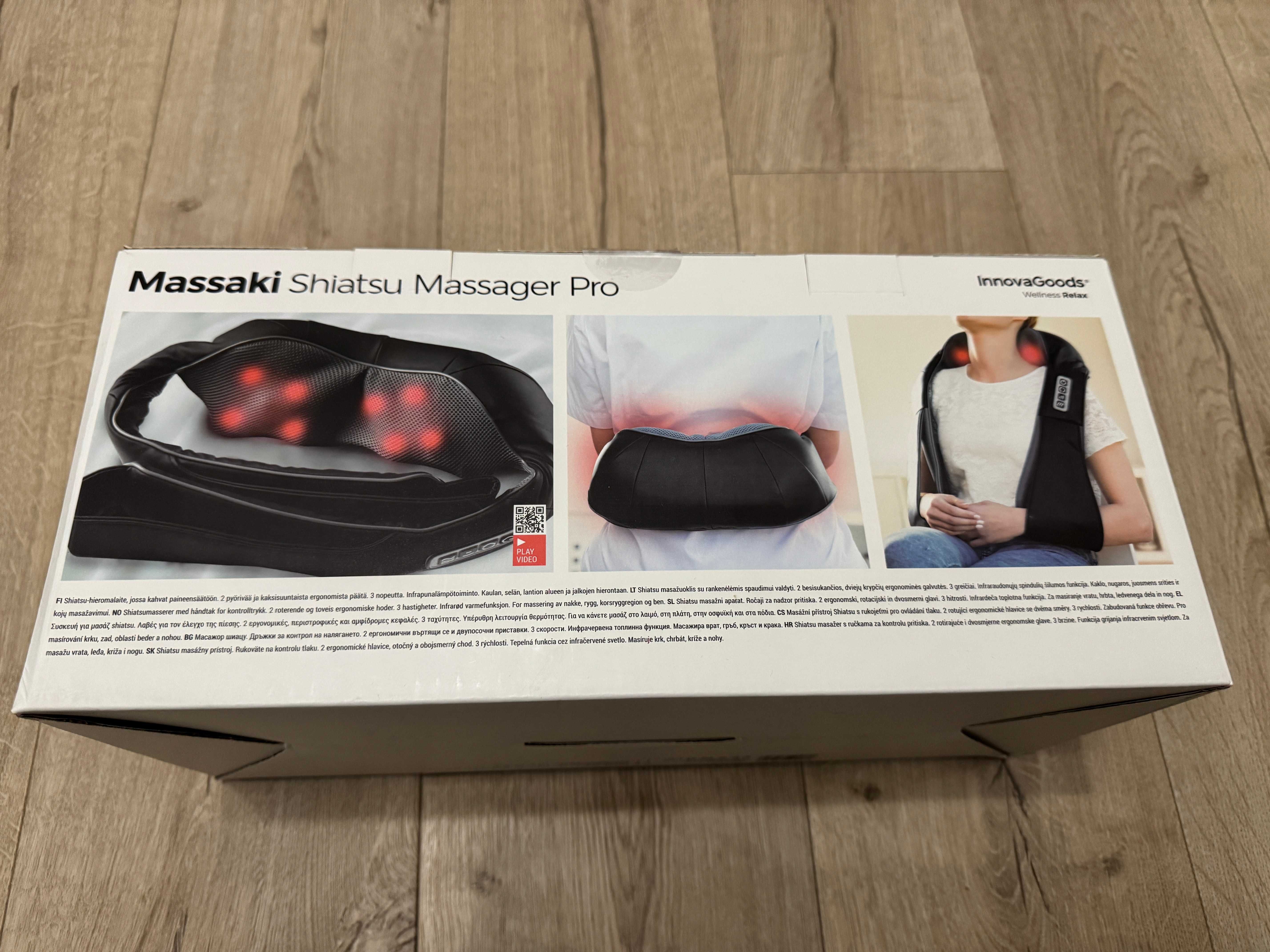 Vand aparat masaj Massaki Shiatsu Massager Pro