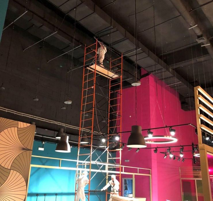 Покраска стен, и помещений в Астане. Безвoздушнaя покраска с гарантией