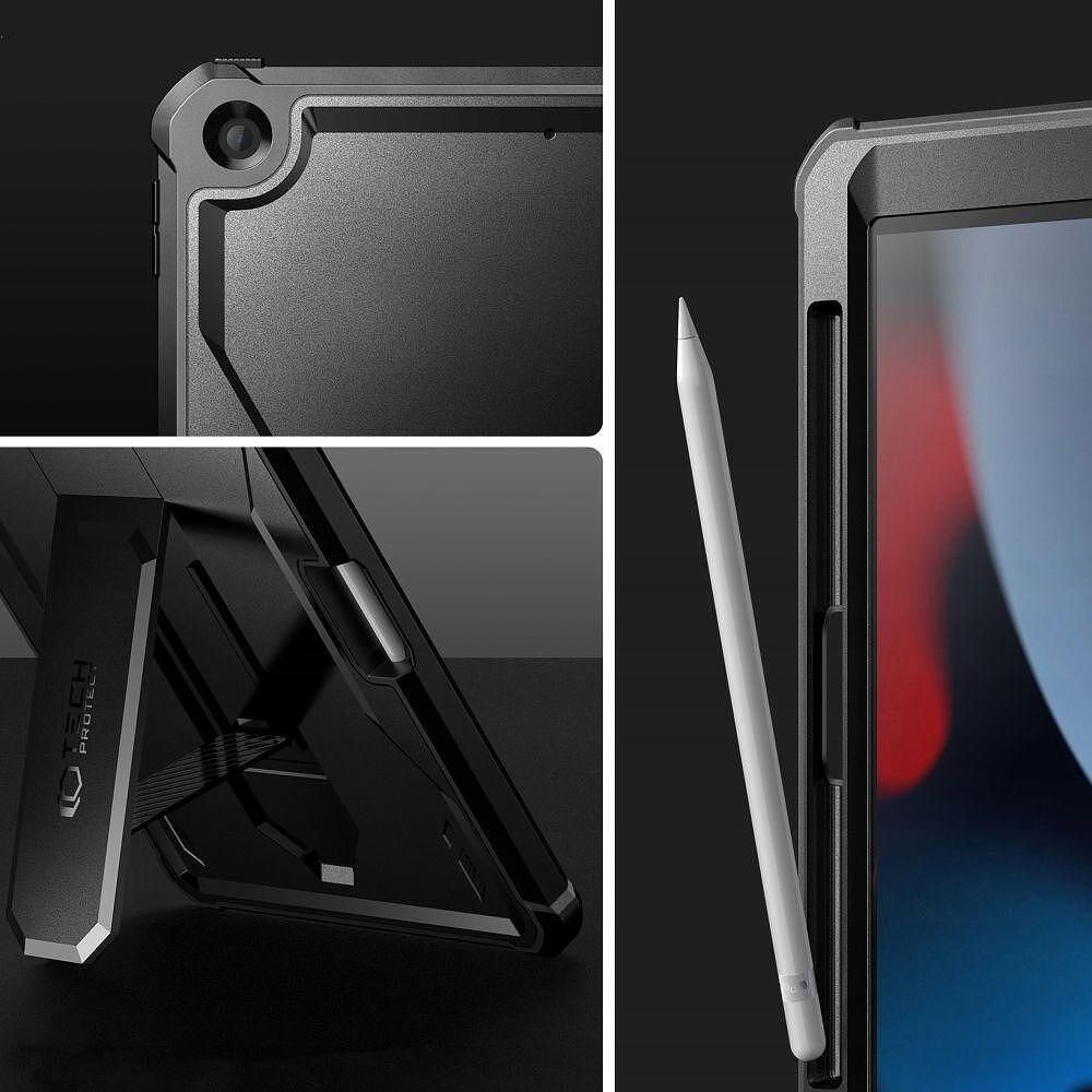 Калъф 360* tech protect kevlar pro за ipad 10.2  /2019/2020/2021 black