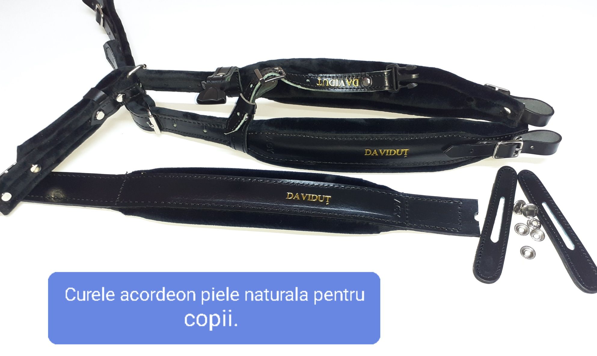 Curele acordeon piele pentru copii