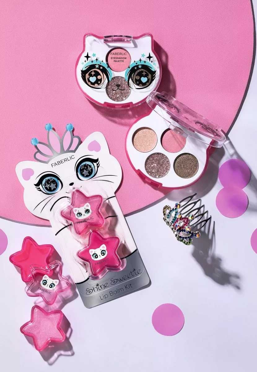 Glam Kitty — набор сияющих теней для век «Ты — звездочка»