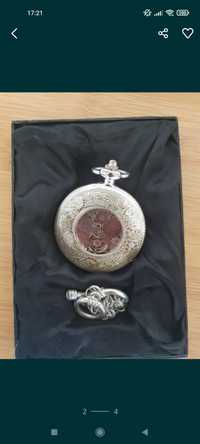 Medalie argint , socotitoare , ceas