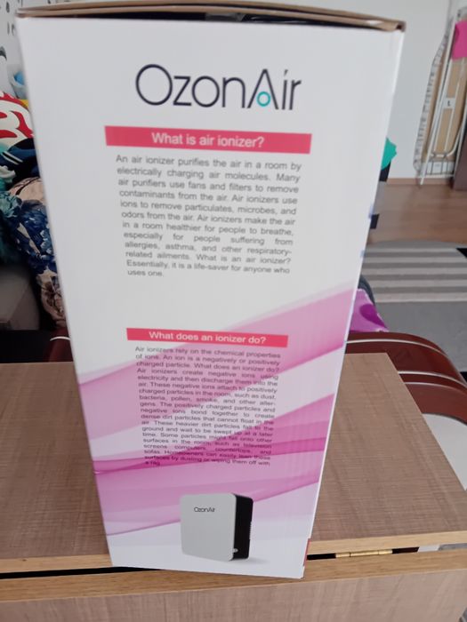 Vând OzonAir 07-7 nou în cutie original cu garanție.  Ne folosit 650