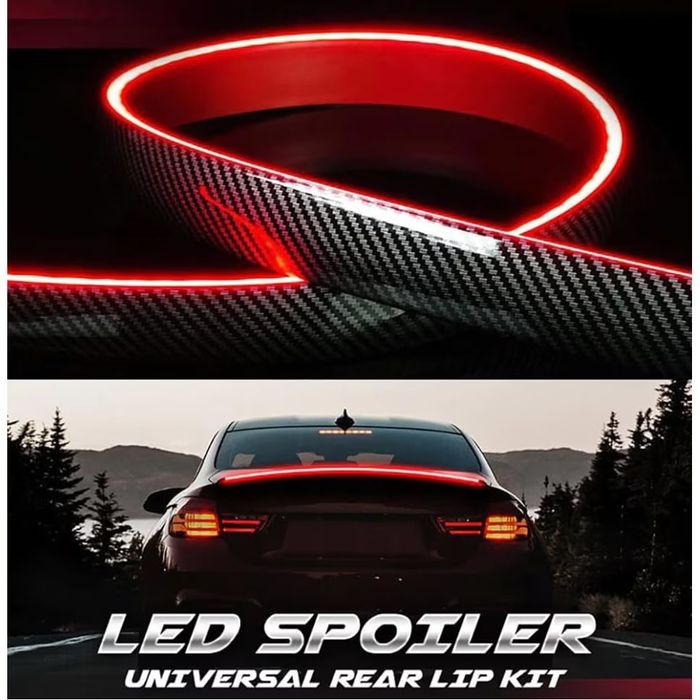 Универсален LED лип спойлер