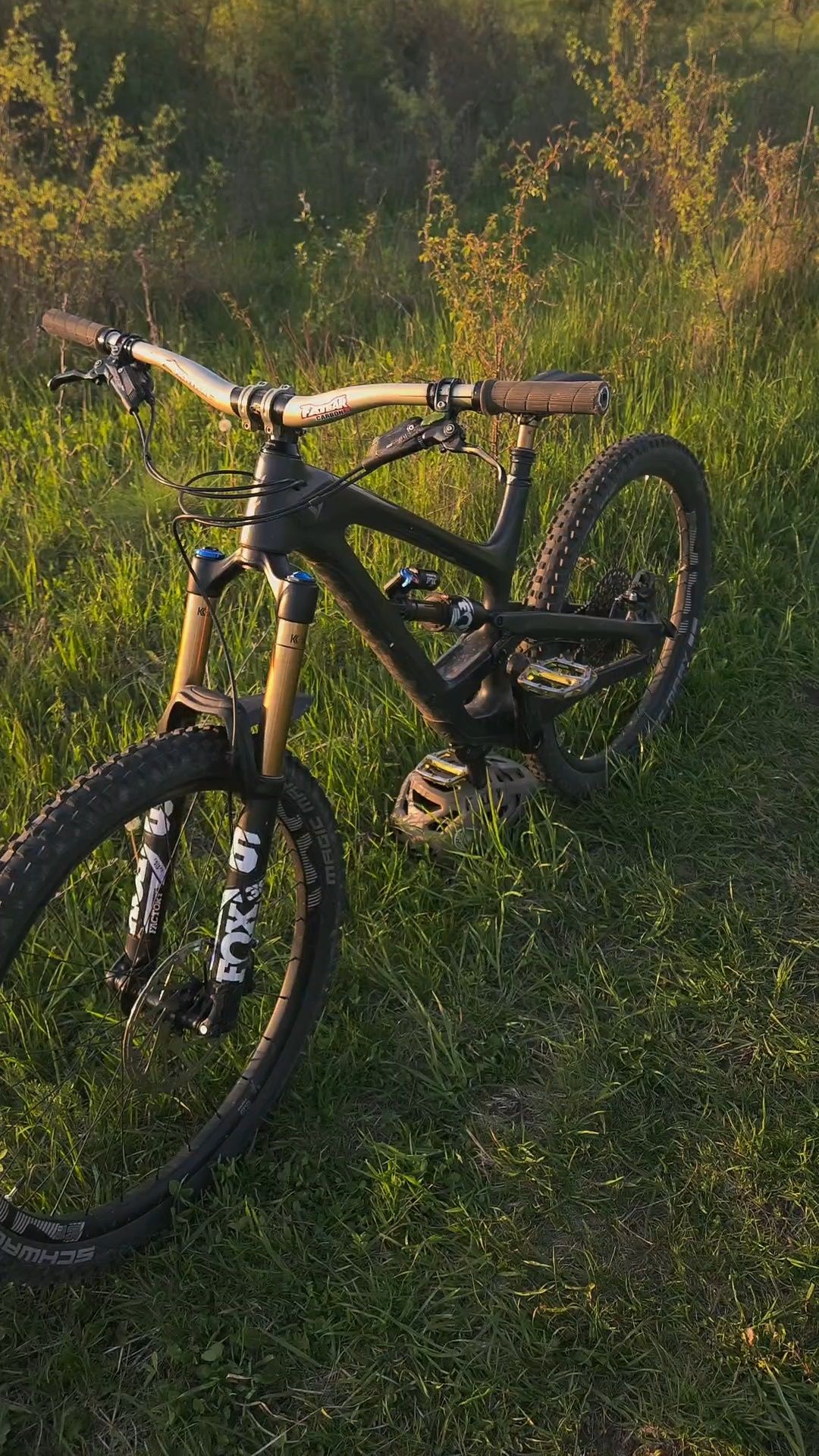 Bicicleta full suspension Yt Capra CF costum (santa cruz,trek,propain)