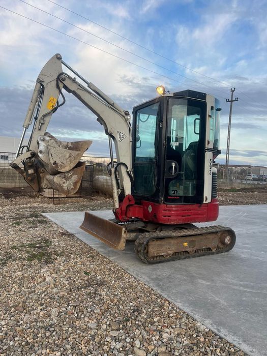 Miniexcavator takeuchi ,2,6 tone ,2017