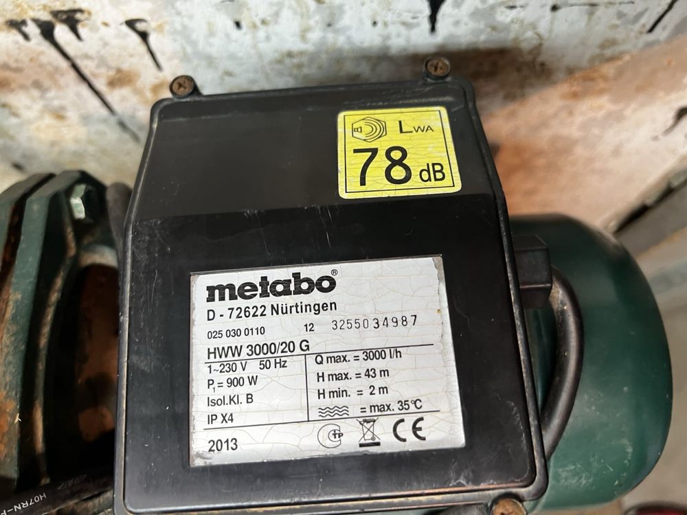 Хидрофорна помпа Metabo