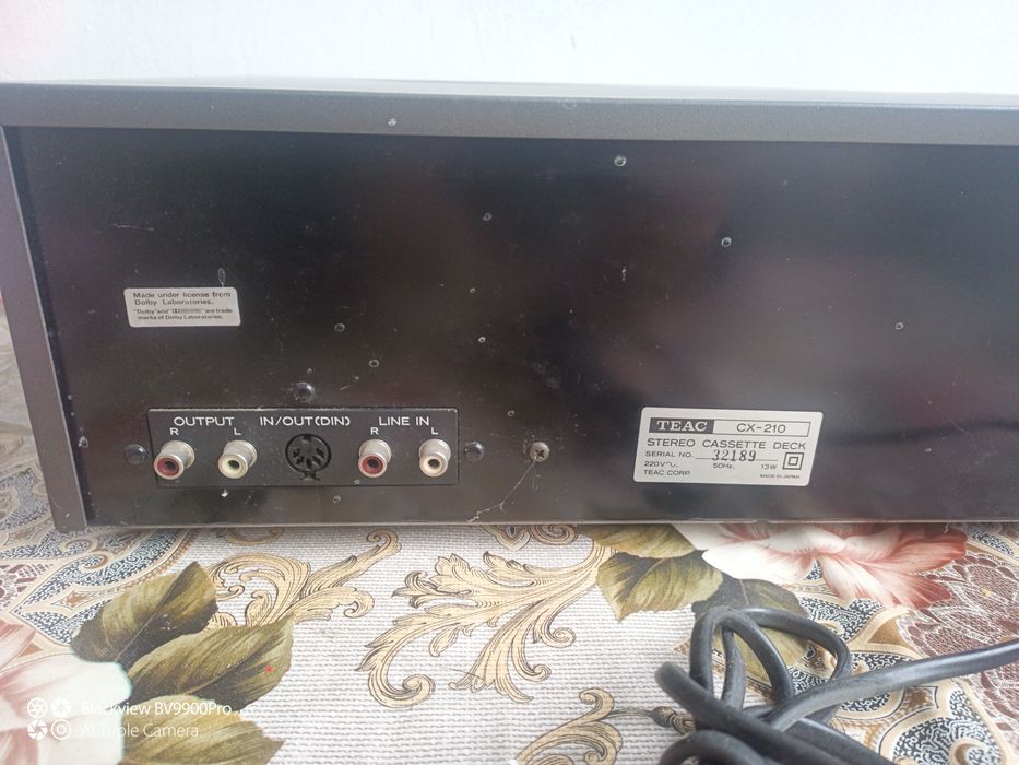 Casetofon deck Teak CX -210 hifi vumetre