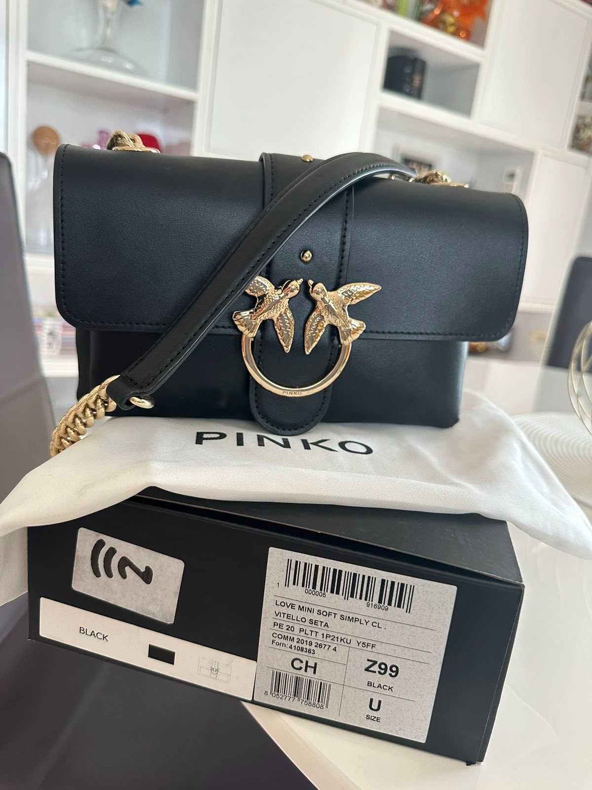 Pinko - дамска чанта- 24*14,5*5,5 см